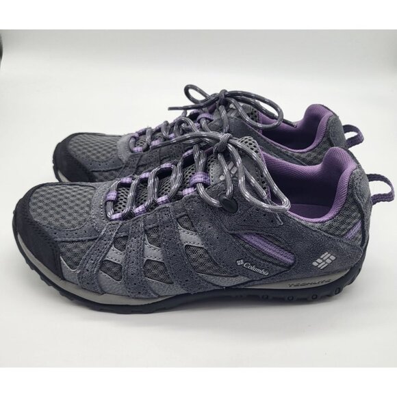 Columbia Shoes - Columbia Womens SZ 9 Redmond Sneakers Graphite/Dusty Iris Purple BL3948-053 Hike